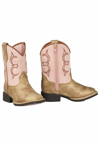 Twister Toddler Girls Posy Square Toe Boots 443003624