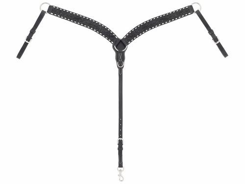 Weaver Floral Buckstitch Contoured Breast Collar 45114-30