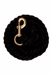 Weaver Colored Cotton Lead Ropes with Solid Brass 225 Snap 35213-10