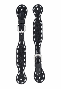 Weaver Floral Buckstitch Womens Spur Straps 45514-53