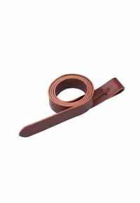 Weaver Latigo Burgundy Cinch Strap 1-3/4in x 6ft with holes