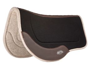 Weaver All Purpose Trail Gear Contoured Wool Blend Felt Saddle Pad 36052