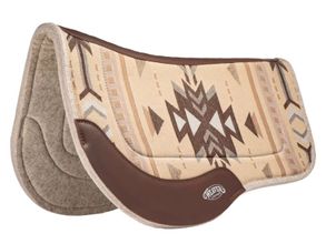 Weaver All Purpose Trail Gear Contoured Wool Blend Felt Saddle Pad 36052