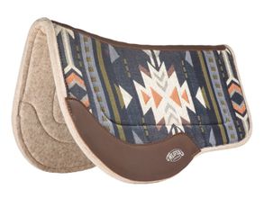 Weaver All Purpose Trail Gear Contoured Wool Blend Felt Saddle Pad 36052