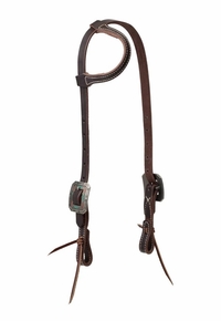 Weaver Western Bridle Leather Headstall Arrow Buckle 10059-40
