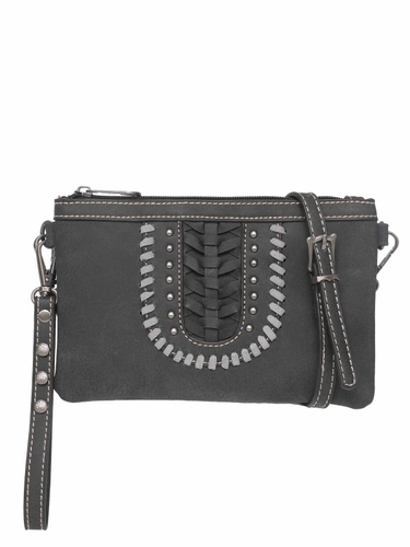 Montana West Whipstitch Collection Clutch/Crossbody 1057-181 ZDS
