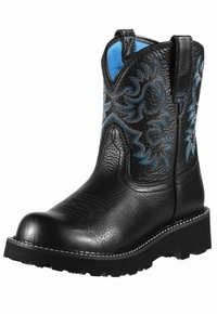 Women's Ariat Black Deertan Original Fatbaby Boots 10000833