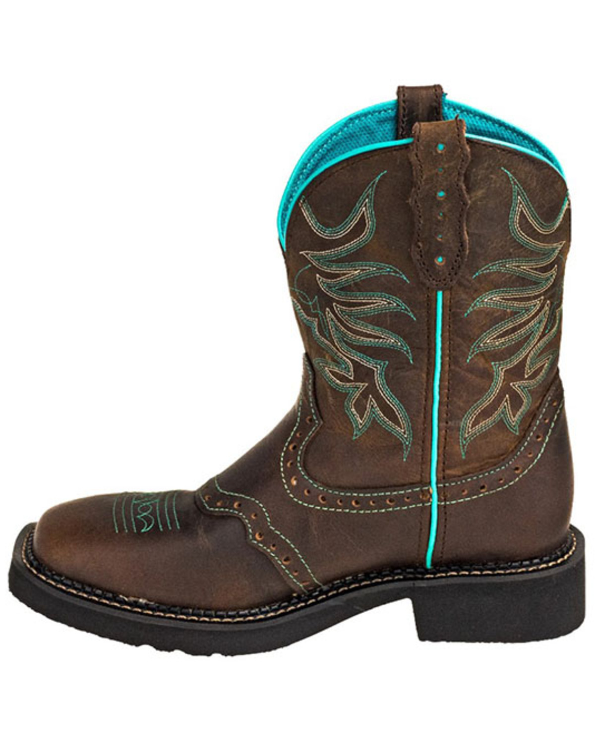 Women's Justin Mandra Chocolate Brown Cowboy Boot GY9624