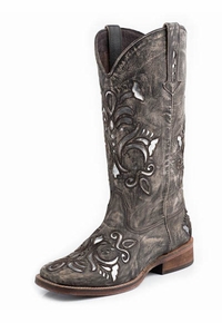 Women's Roper Western Leather Boots 0901-0671