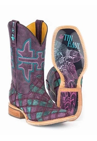 Women's Tin Haul Chevron with Eagle Sole Boots 0007-1280