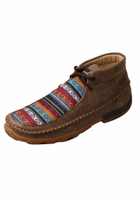 DISCONTINUED/SOLD OUT 2025/08/10 Women's Twisted X Chukka Multi Pattern Driving Moccasins WDM0096