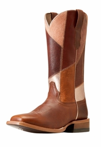 Womens Ariat Frontier Patchwork Western Boots 10047049 ZDS