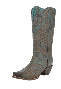 Womens Corral Embroidery Goat Cowboy Boot Z5345