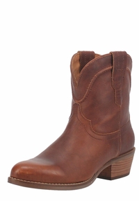 Womens Dingo Seguaro Leather Bootie 825 Brown