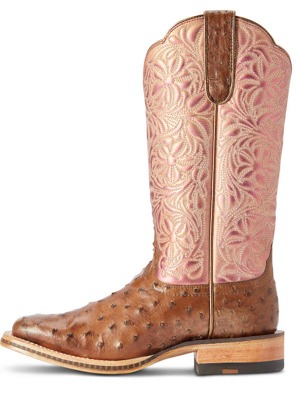 Women's Ariat Donatella Western Ostrich Boot 10042383