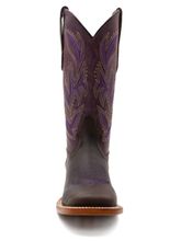 Women’s Ferrini Maggie Chocolate Square Toe Boot 8219309