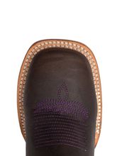 Women’s Ferrini Maggie Chocolate Square Toe Boot 8219309