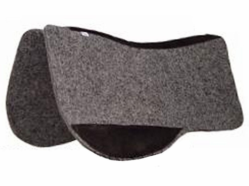 DISCONTINUED/SOLD OUT 2026/08/03 Wool Blend Felt Contour Tucker Saddle Pads 40-703 ZDS