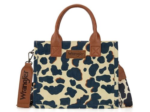 Wrangler Cow Print Concealed Carry Tote/Crossbody SP-WG264-8120