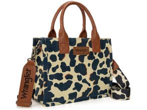 Wrangler Cow Print Concealed Carry Tote/Crossbody SP-WG264-8120