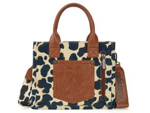 Wrangler Cow Print Concealed Carry Tote/Crossbody SP-WG264-8120