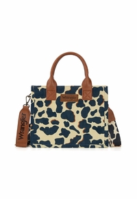 Wrangler Cow Print Concealed Carry Tote/Crossbody SP-WG264-8120