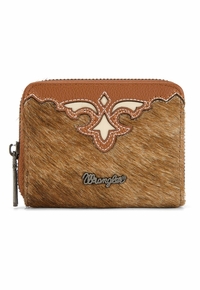 Wrangler Cowhide Zip-Around Wallet WG322-W088