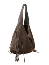 Wrangler Fringe Floral Tooled Hobo Bag WG239-9182