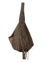 Wrangler Fringe Floral Tooled Hobo Bag WG239-9182