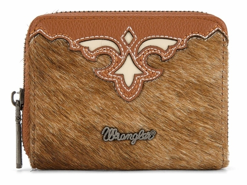Wrangler Cowhide Zip-Around Wallet WG322-W088