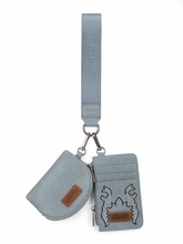 Wrangler Embroidered Dual Pouch Wristlet WG145-W007
