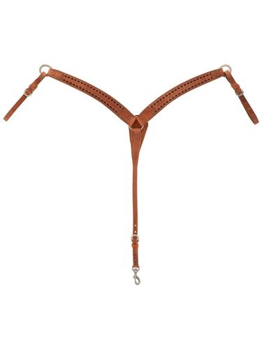 Weaver Buckstitch Contour Breast Collar Dawn Collection 40076-30
