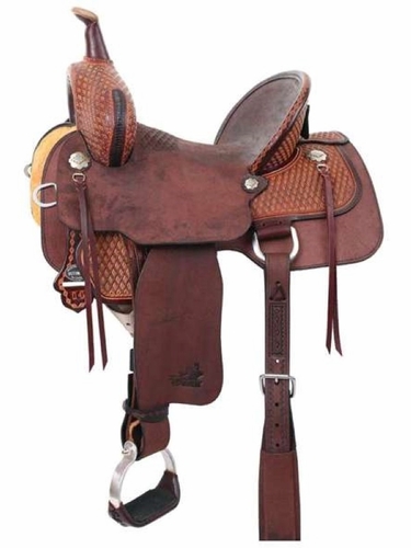 Circle Y Martha Josey Cash Money Barrel Saddle MJ40