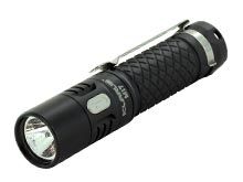 Klarus Mi7 Mini-Might EDC Flashlight - CREE XP-L HI V3 LED - 700 Lumens - Uses 1 x AA (Included) or 1 x 14500 - Black