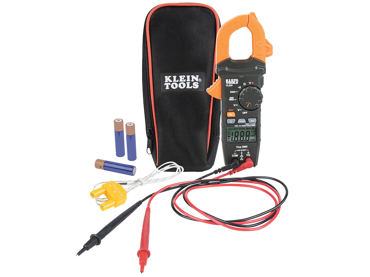 Klein Tools 400A Digital Clamp Meter (CL220)