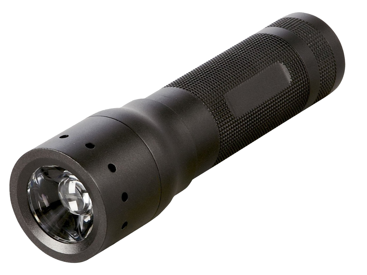 Ledlenser P7.2 LED Flashlight - 320 Lumens - Uses 4 x AAA Batteries (Included) Retail Card