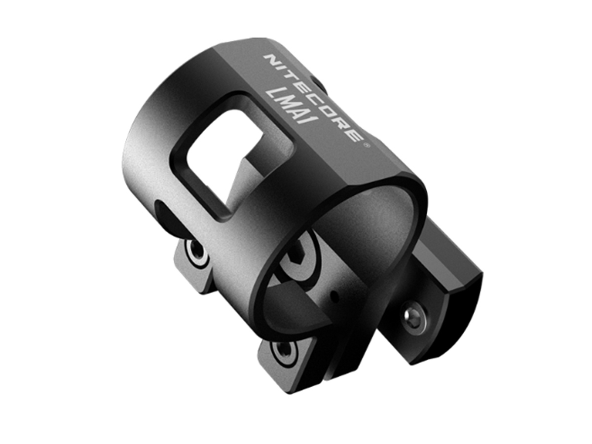 Nitecore LMA1 Rotary Flashlight Helmet MountBattery Junction