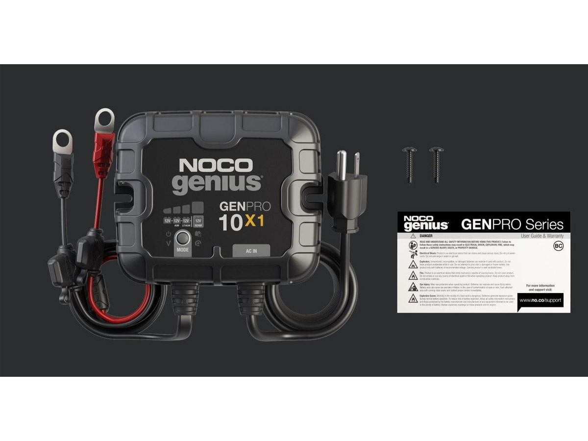 NOCO GENPRO10X1 1Bank 10A Onboard Battery Charger
