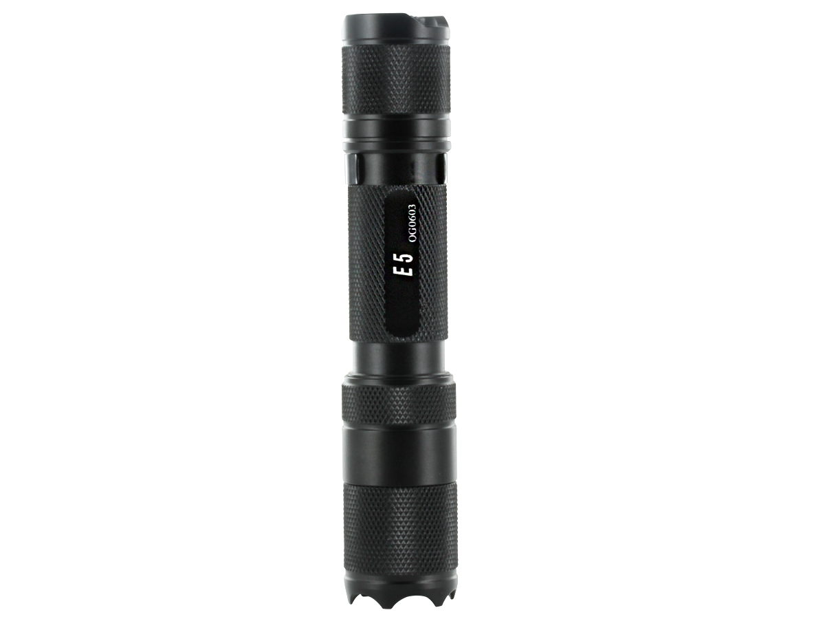 Powertac E5 (Gen IV) LED Flashlight CREE XML2 U2 980 Lumens Uses