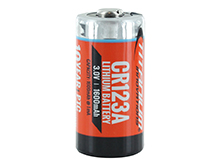 Titanium Innovations CR123A 1600mAh 3V 3A Lithium (LiMnO2) Button Top Photo Battery - Bulk