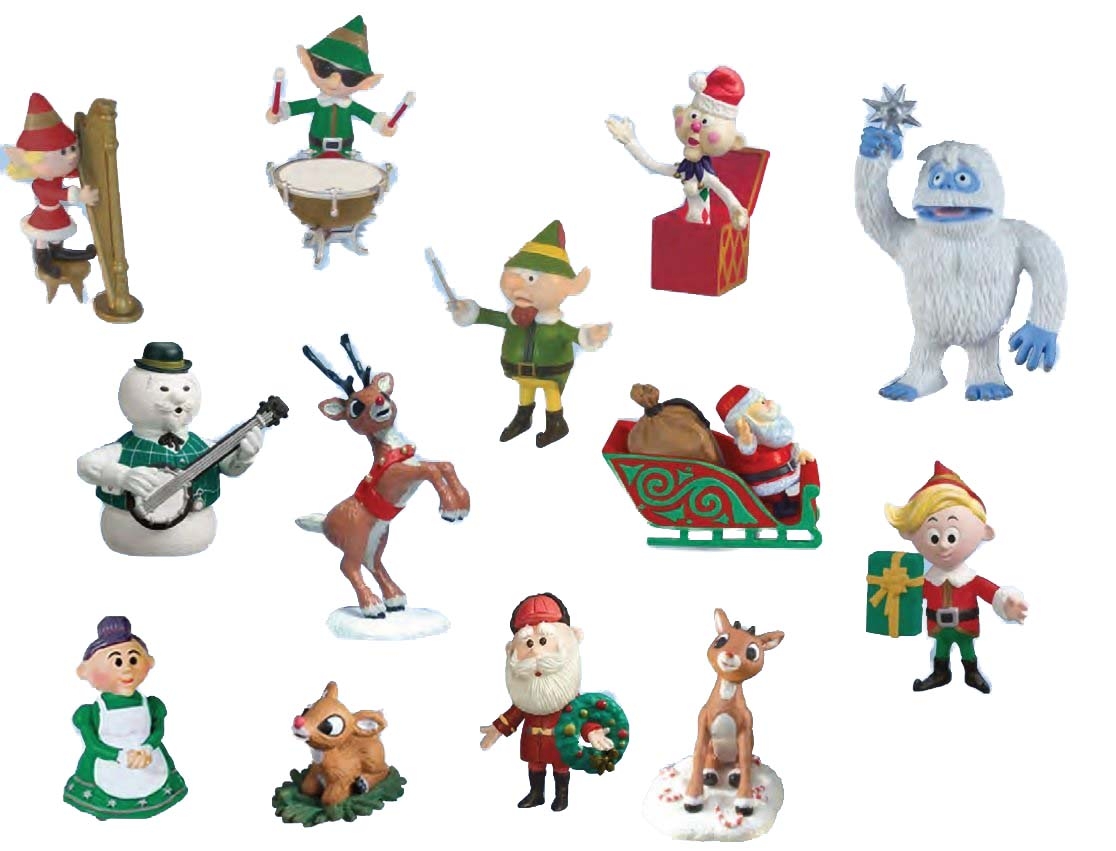 Rudolph Ultimate PVC Figure Holiday Colors Collection 2013 Edition