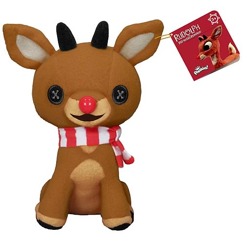 stuffed animal rudolph