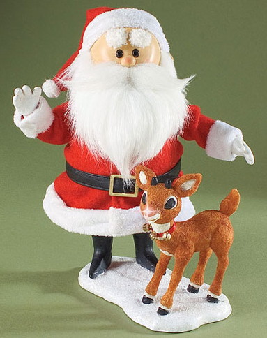 Rudolph And Santa