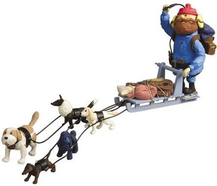 Yukon w/ Sled & Dog Team Action Figure Set- ONLY 1 LEFT!