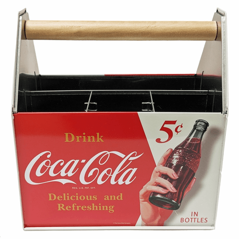 2025 Coke Napkin /Utensil Holder Tin (12 tins) - Item # 772327-12