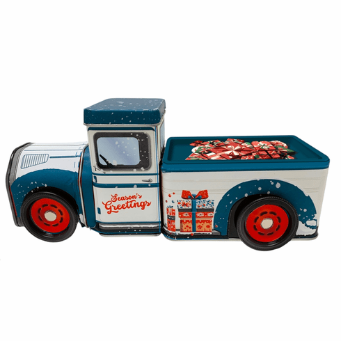 2025 New Christmas Pickup Truck Embossed Presents (12 tins) - Item # 977417-12