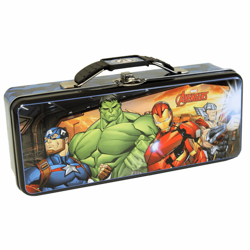 Avengers Tin Pencil Carrier with Handle (12 tins) - Item # 739407-12