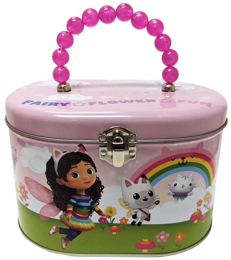 Gabby's Dollhouse Oval Tote Box (6 tins) - Item # 210807