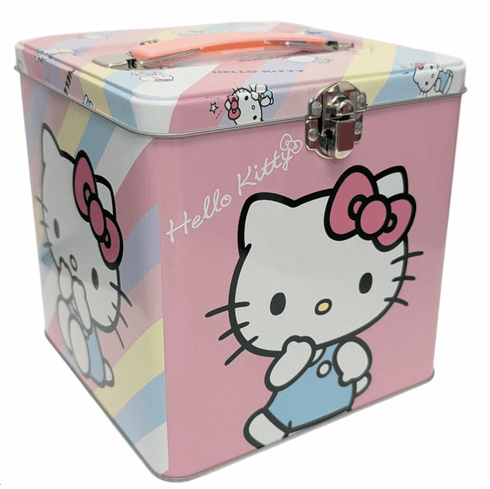 Hello Kitty Stacking Cube Carry All Tin (6 tins) - Item # 697217