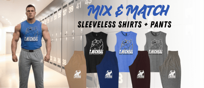 Shop T Micheal Workout Sweatshirts for Body Builders